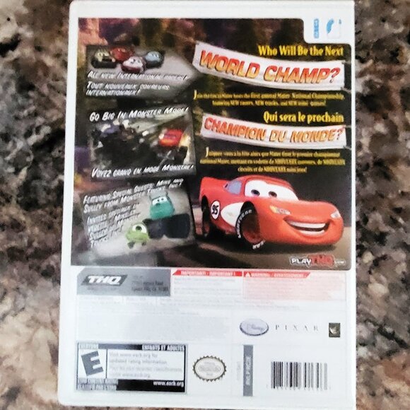 Nintendo Wii Cars Mater National Championship Video Game - Picture 3 of 5